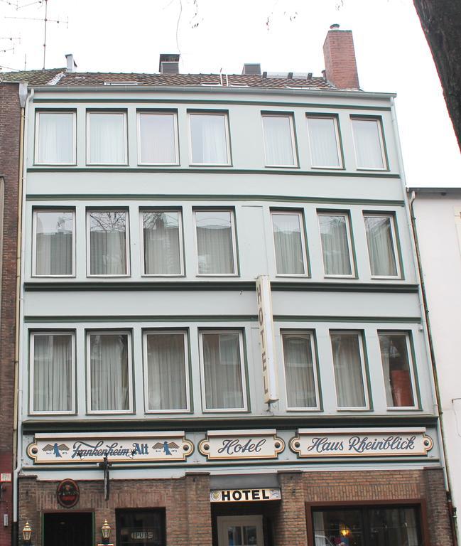 Altstadt Hotel Rheinblick Düsseldorf Exterior foto